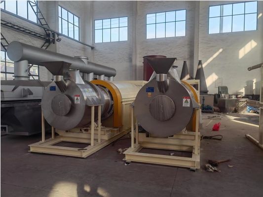 دستگاه لجن خشک کن فاضلاب صنعتی خشک کن چرخشی در صنایع غذایی
