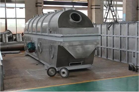 ویبره سیال تخت خشک کن صنایع غذایی ابعاد سفارشی صرفه جویی در انرژی