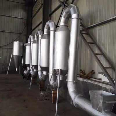تجهیزات خشک کردن برنج نشاسته لوله پالس خاک اره دستگاه خشک کردن آرد 220V-450V