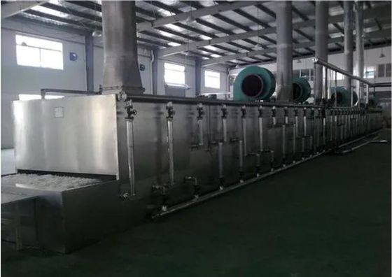 دستگاه خشک کن تسمه نقاله مشبک تک لایه SUS316 SUS316L