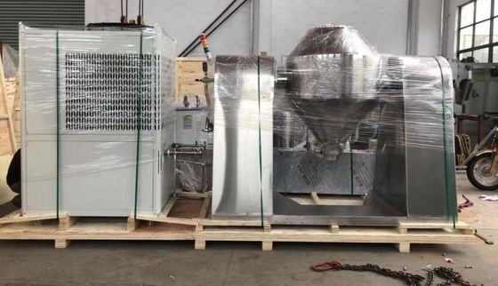 دستگاه های میکسر صنعتی 0.75kw -15kw خشک کن خلاء مخروطی دوار 5000 لیتری