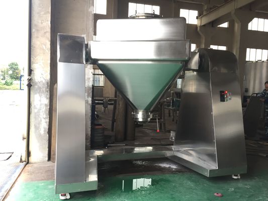 1.5kw-22kw دستگاه های میکسر صنعتی بزرگ میکسر مخروطی مربع برای مواد غذایی / شیمیایی