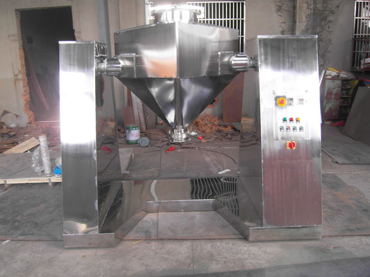 1.5kw-22kw دستگاه های میکسر صنعتی بزرگ میکسر مخروطی مربع برای مواد غذایی / شیمیایی