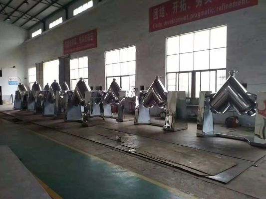 220V-480V Industrial Mixer Machines V Blender Powder 20r/min