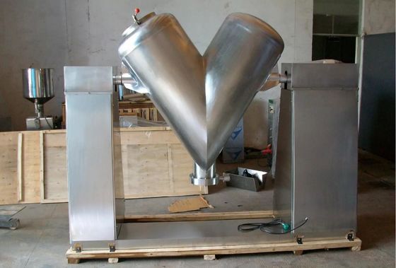 220V-480V Industrial Mixer Machines V Blender Powder 20r/min
