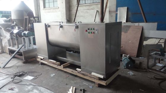 دستگاه های میکسر صنعتی ISO 2.2kw -11kw Trough Mixer 1 سال گارانتی