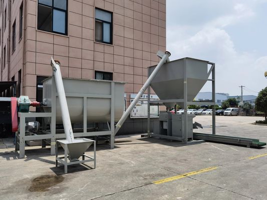 مخلوط کن روبان افقی WLDH 250L-10000L دوبل هلیکس ریبون مخلوط کن