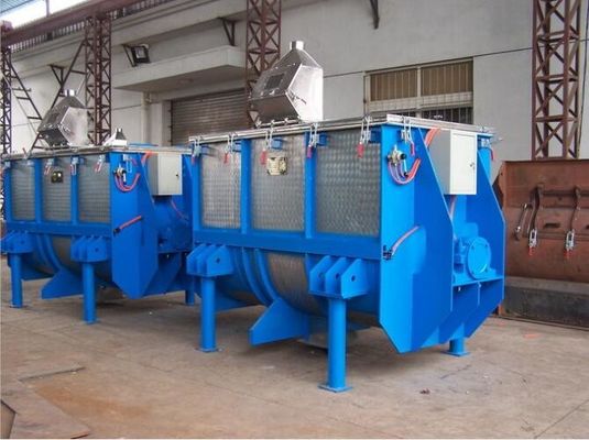 مخلوط کن پودر روبان 250L-10000L، دستگاه مخلوط کن گاوآهن