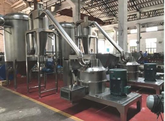 آسیاب طبقه بندی هوا پوشش پودری 250MPA-300MPA 1 سال گارانتی