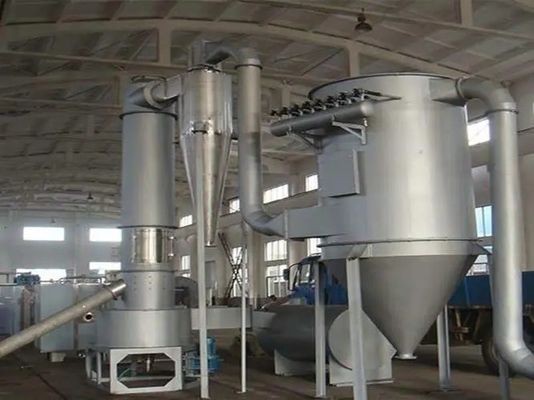 دستگاه فلاش خشک کن پنوماتیک درجه مواد غذایی برای سفید / اکسید کربن با رطوبت بالا