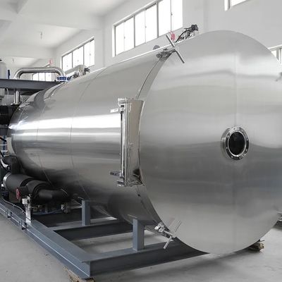 دستگاه خشک کن فریز گوشت SUS304 30 کیلوگرم / دسته ای - 5000 کیلوگرم / خشک کن سابلیمیشن دسته ای
