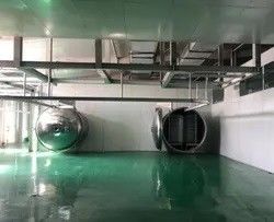 دستگاه خشک کن فریز گوشت SUS304 30 کیلوگرم / دسته ای - 5000 کیلوگرم / خشک کن سابلیمیشن دسته ای