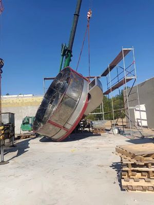 بخار / برق / گاز اسپری گرمایش دستگاه خشک کن محدوده کنترل دما 20-300 ℃