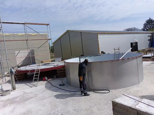 بخار / برق / گاز اسپری گرمایش دستگاه خشک کن محدوده کنترل دما 20-300 ℃