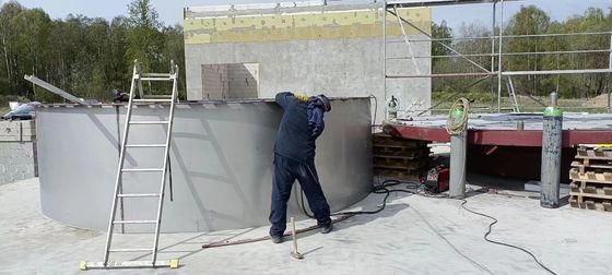 بخار / برق / گاز اسپری گرمایش دستگاه خشک کن محدوده کنترل دما 20-300 ℃