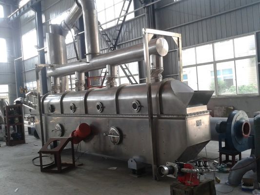 دستگاه خشک کن بستر مایع با سیستم کنترل PLC و ظرفیت 100 تا 1000 کیلوگرم در ساعت